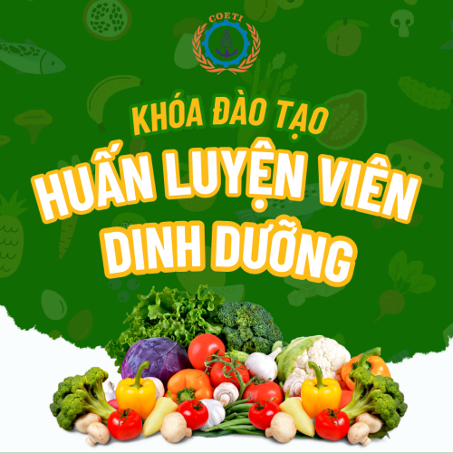 KHÓA ĐÀO TẠO HUẤN LUYỆN VIÊN DINH DƯỠNG